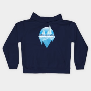 ICEBERG MELTING Kids Hoodie